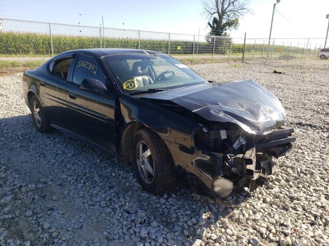 2G2WS522341125752 - 2004 PONTIAC GRAND PRIX Սև լուսանկար 1