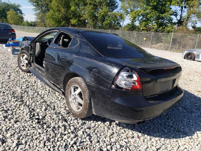 2G2WS522341125752 - 2004 PONTIAC GRAND PRIX Սև լուսանկար 3