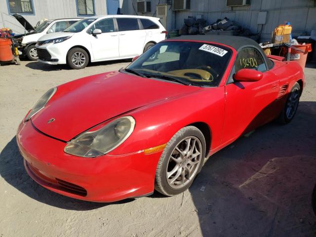 WP0CA29813U623025 - 2003 PORSCHE BOXSTER RED photo 2