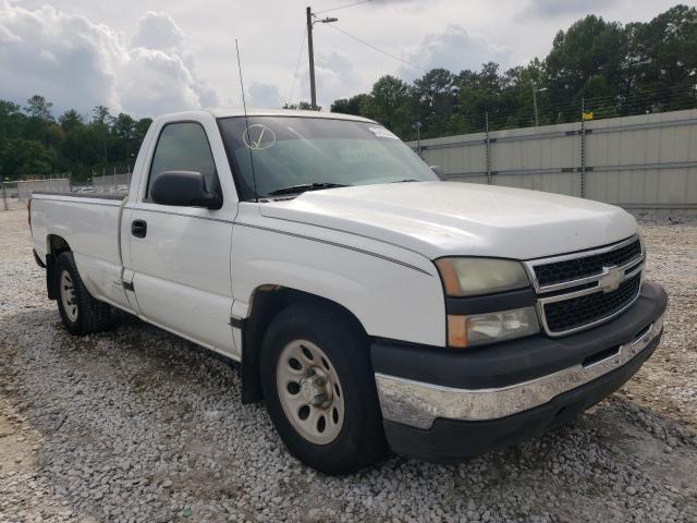 1GCEC14X97Z137230 - 2007 CHEVROLET SILVERADO WHITE photo 1