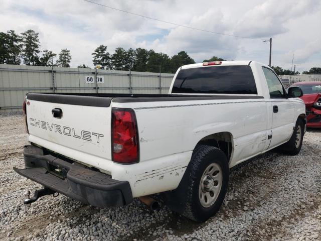 1GCEC14X97Z137230 - 2007 CHEVROLET SILVERADO WHITE photo 4