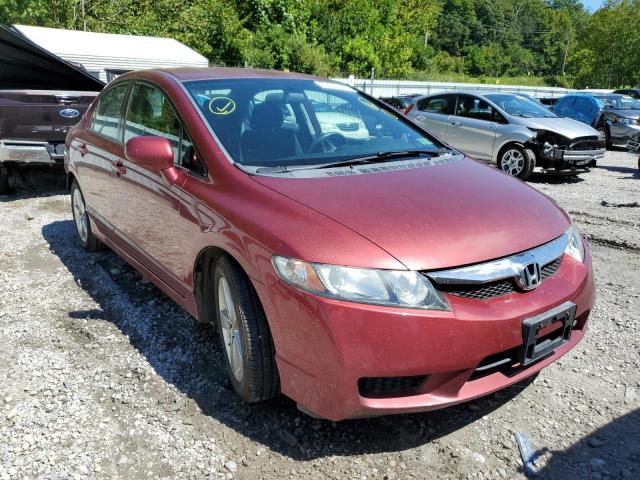 2HGFA1F66BH506179 - 2011 HONDA CIVIC LX-S Марун фото 1