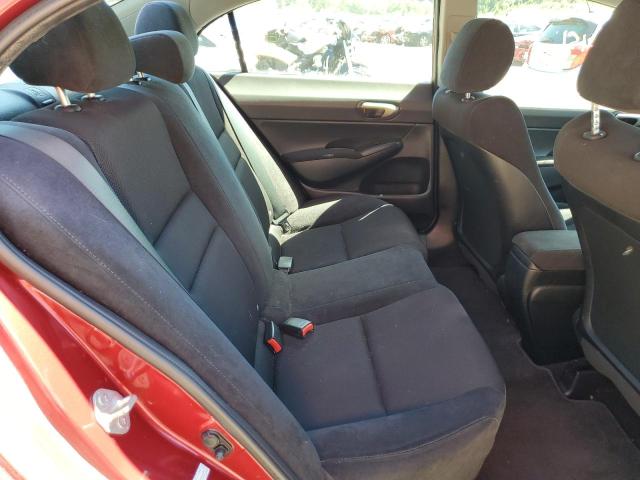 2HGFA1F66BH506179 - 2011 HONDA CIVIC LX-S Марун фото 6