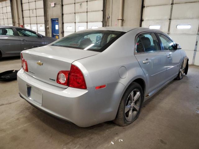 1G1ZC5EU5BF287609 - 2011 CHEVROLET MALIBU 1LT ვერცხლისფერი ფოტო 4