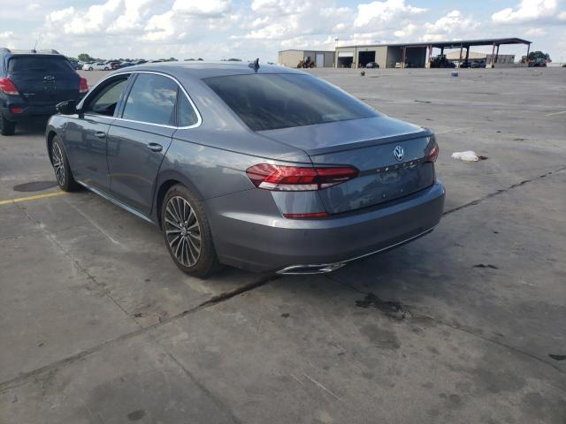 1VWBA7A39NC009788 - 2022 VOLKSWAGEN PASSAT LIM GRAY photo 3