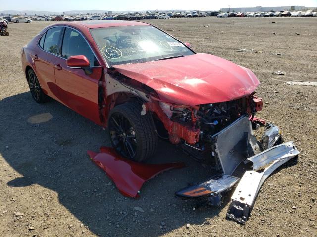 4T1K31AK8NU035483 - 2022 TOYOTA CAMRY XSE RED photo 1