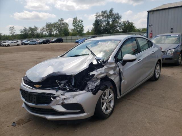 1G1BE5SM2J7194569 - 2018 CHEVROLET CRUZE L SILVER photo 2