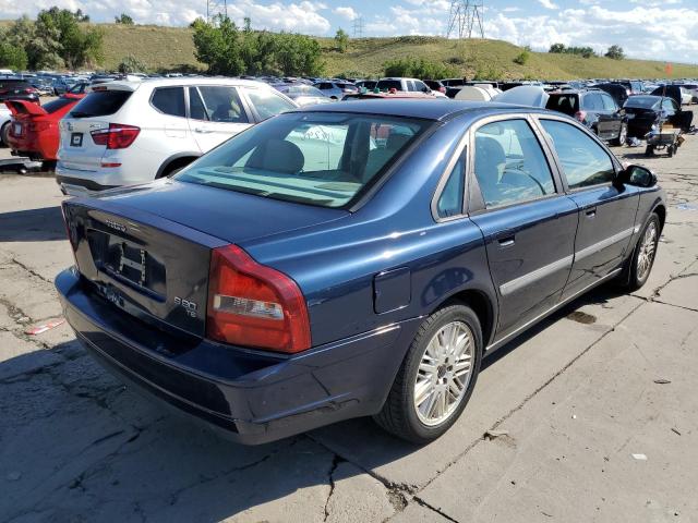 YV1TS91D221241286 - 2002 VOLVO S80 T6 TUR BLUE photo 4