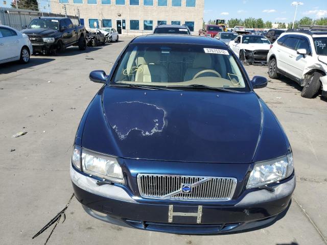 YV1TS91D221241286 - 2002 VOLVO S80 T6 TUR BLUE photo 9