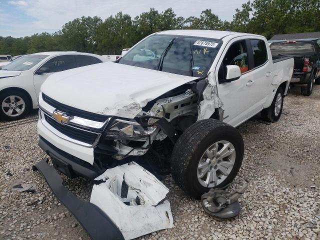 1GCGSCEN4K1241491 - 2019 CHEVROLET COLORADO L WHITE photo 2