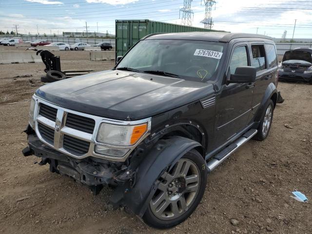 1D8GU58K89W550368 - 2009 DODGE NITRO SLT BLACK photo 2