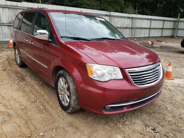 2C4RC1CG9CR297275 - 2012 CHRYSLER TOWN & COU RED photo 1