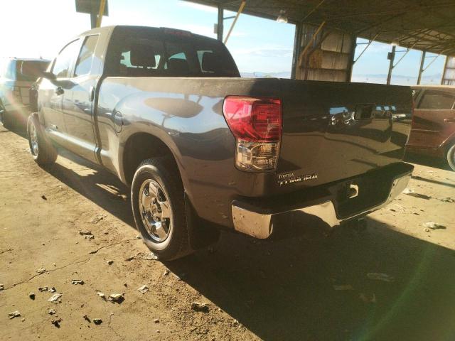 5TFRY5F16DX145490 - 2013 TOYOTA TUNDRA DOU GRAY photo 3