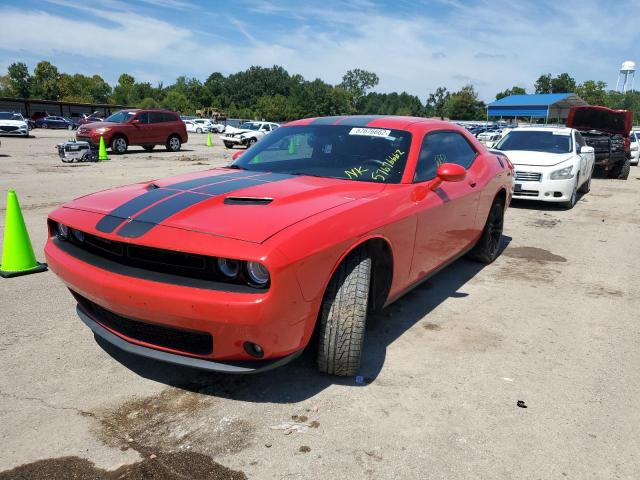 2C3CDZAG2GH146010 - 2016 DODGE CHALLENGER RED photo 2