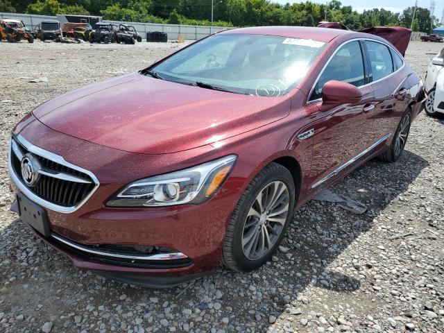 1G4ZP5SS7HU153859 - 2017 BUICK LACROSSE E BURGUNDY photo 2