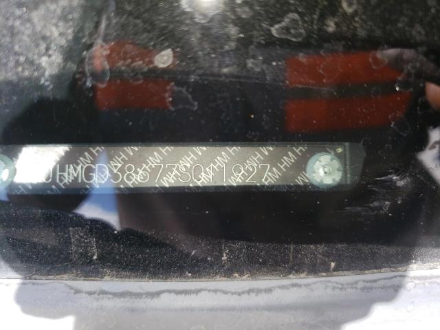 JHMGD38677S011927 - 2007 HONDA FIT S Boz foto 10