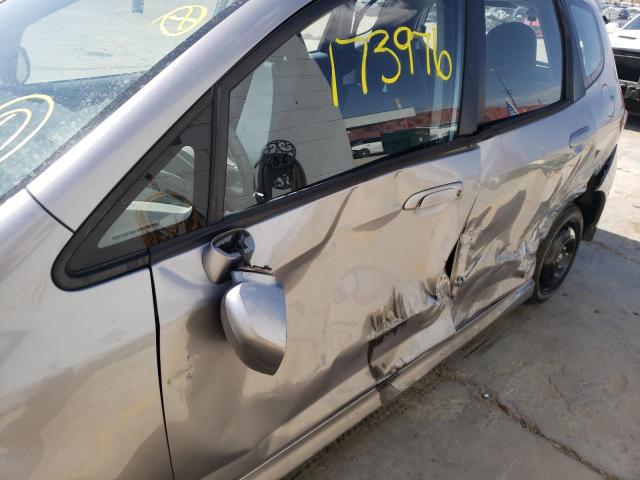 JHMGD38677S011927 - 2007 HONDA FIT S Boz foto 9