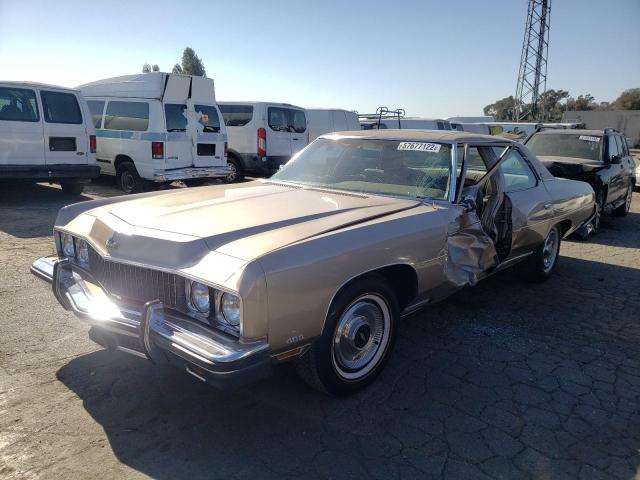 1N69R3C149155 - 1973 CHEVROLET CAPRICE CL BEIGE photo 2