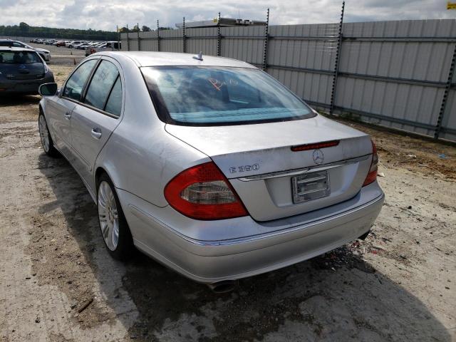 WDBUF56X48B303329 - 2008 MERCEDES-BENZ E 350 SILVER photo 3