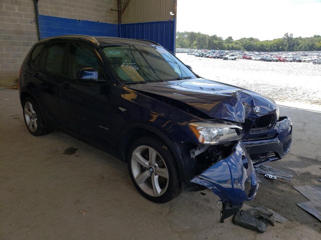 5UXWZ7C35H0X43228 - 2017 BMW X3 SDRIVE2 BLUE photo 1