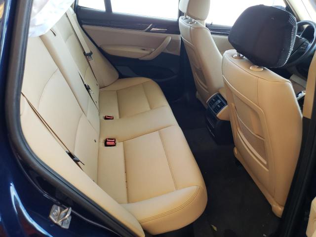 5UXWZ7C35H0X43228 - 2017 BMW X3 SDRIVE2 BLUE photo 6