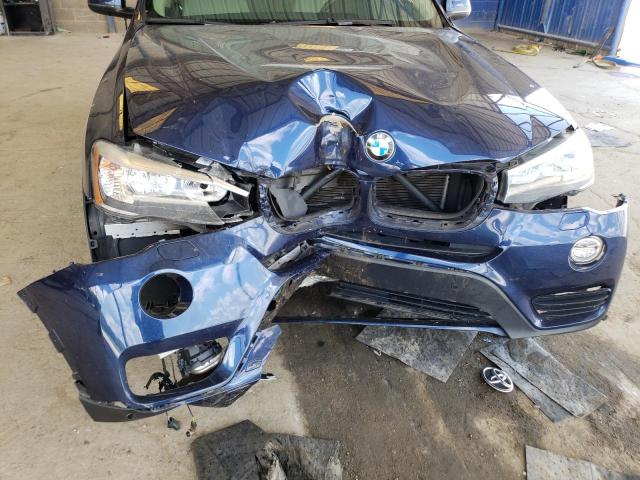5UXWZ7C35H0X43228 - 2017 BMW X3 SDRIVE2 BLUE photo 9