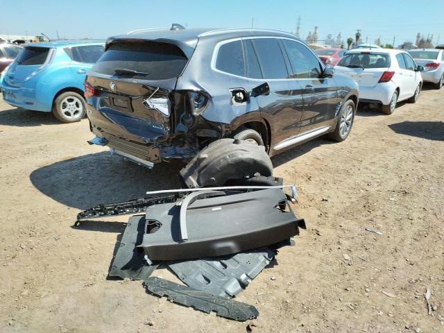 5UXTR9C58KLP88038 - 2019 BMW X3 XDRIVE3 BLACK photo 4