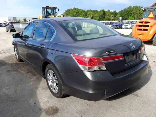 1HGCP2F44CA199147 - 2012 HONDA ACCORD LXP GRAY photo 3