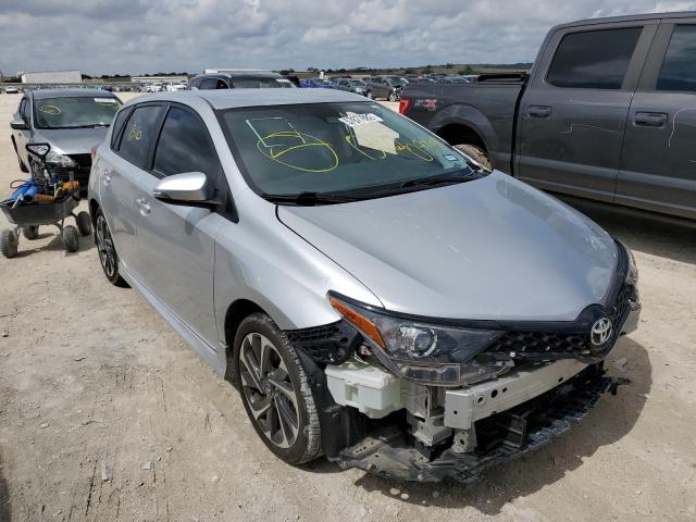 JTNKARJE8JJ559873 - 2018 TOYOTA COROLLA IM SILVER photo 1