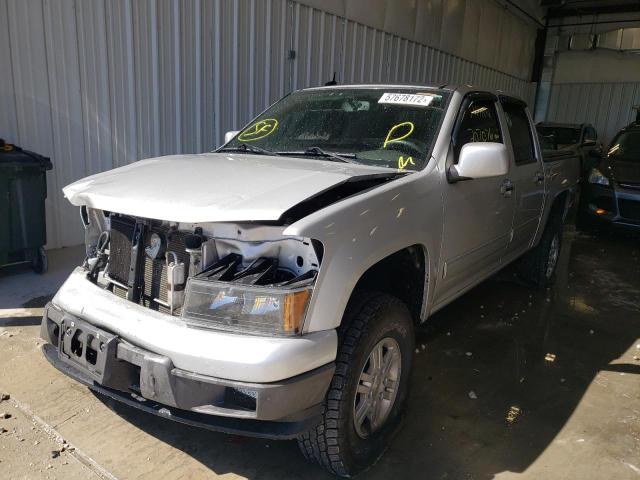 1GCHTCFE1C8105327 - 2012 CHEVROLET COLORADO L SILVER photo 2