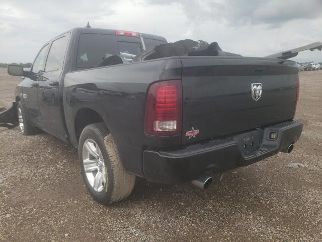 1C6RR6MT2ES366436 - 2014 RAM 1500 SPORT BLACK photo 3