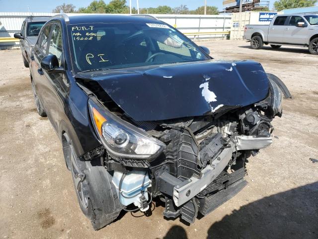 KNDCB3LC0H5047963 - 2017 KIA NIRO FE BLACK photo 9