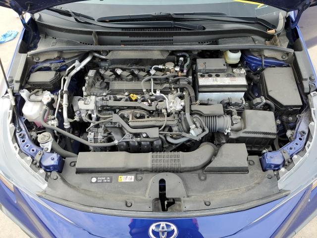 JTDP4MCE2MJ057351 - 2021 TOYOTA COROLLA SE BLUE photo 7