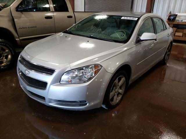 1G1ZC5E12BF110943 - 2011 CHEVROLET MALIBU 1LT ვერცხლისფერი ფოტო 2