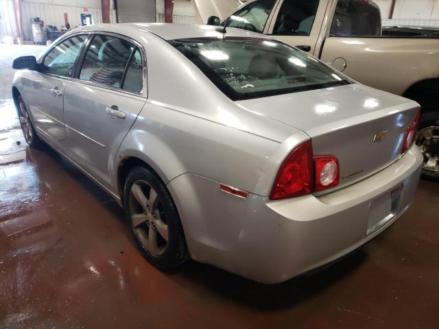 1G1ZC5E12BF110943 - 2011 CHEVROLET MALIBU 1LT ვერცხლისფერი ფოტო 3