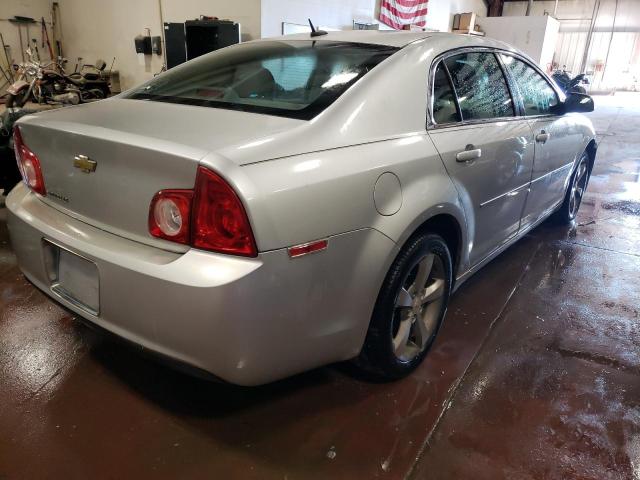 1G1ZC5E12BF110943 - 2011 CHEVROLET MALIBU 1LT ვერცხლისფერი ფოტო 4