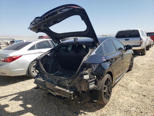 19XFL1H84NE009123 - 2022 HONDA CIVIC SPOR BLACK photo 4