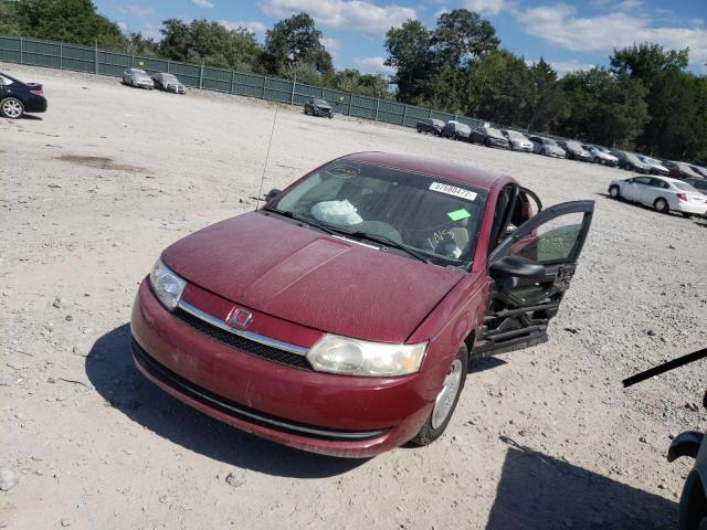 1G8AG52F64Z161186 - 2004 SATURN ION LEVEL BURGUNDY photo 2