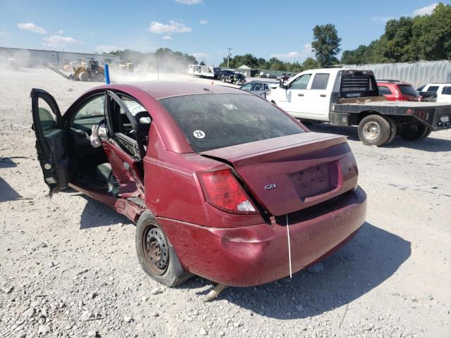 1G8AG52F64Z161186 - 2004 SATURN ION LEVEL BURGUNDY photo 3