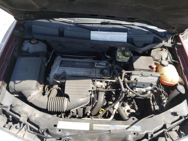 1G8AG52F64Z161186 - 2004 SATURN ION LEVEL BURGUNDY photo 7