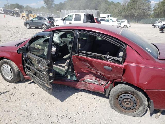 1G8AG52F64Z161186 - 2004 SATURN ION LEVEL BURGUNDY photo 9