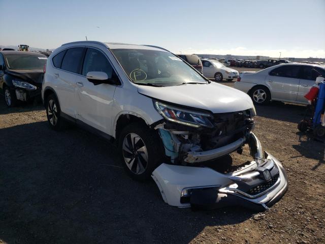 5J6RM3H93FL026108 - 2015 HONDA CR-V TOURI WHITE photo 1