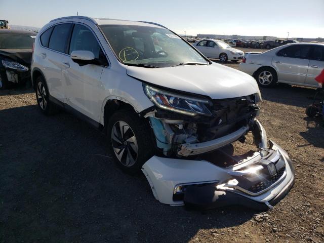 5J6RM3H93FL026108 - 2015 HONDA CR-V TOURI WHITE photo 9