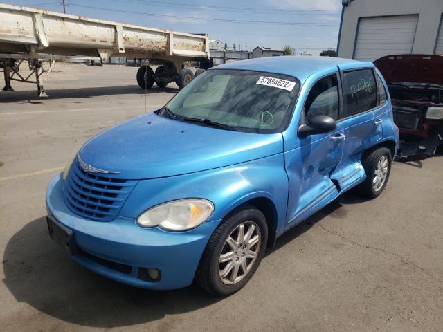 3A8FY58B78T169039 - 2008 CHRYSLER PT CRUISER BLUE photo 2