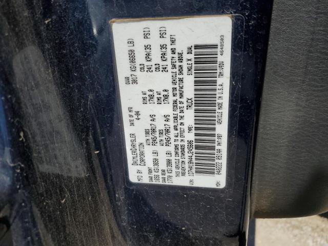 1D7HA18N44J245606 - 2004 DODGE RAM 1500 ST  photo 10