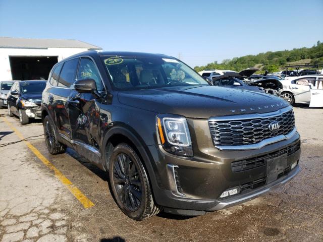 5XYP5DHC2LG034588 - 2020 KIA TELLURIDE GRAY photo 1