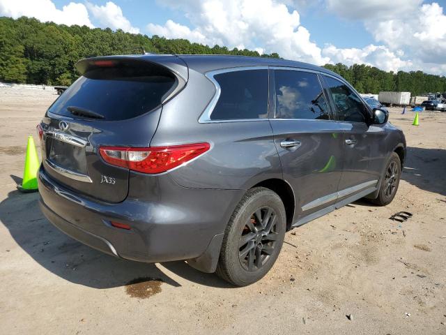 5N1AL0MMXDC302940 - 2013 INFINITI JX35 GRAY photo 4