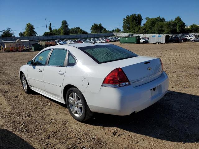 2G1WB5E30E1150702 - 2014 CHEVROLET IMPALA LIM WHITE photo 3