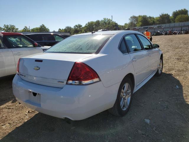 2G1WB5E30E1150702 - 2014 CHEVROLET IMPALA LIM WHITE photo 4