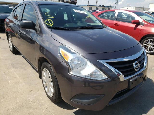 3N1CN7APXFL951064 - 2015 NISSAN VERSA S CHARCOAL photo 1